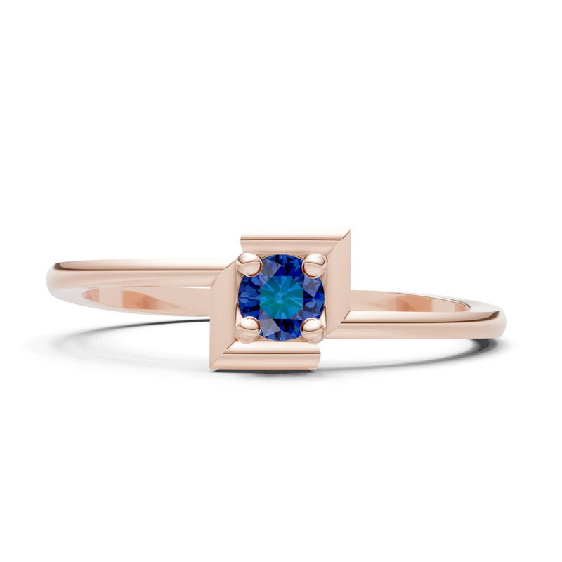 Petite Solitaire Solara Core Ring