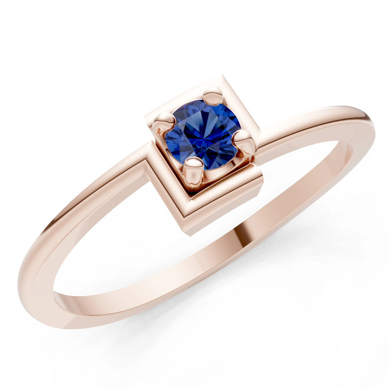 Petite Solitaire Solara Core Ring