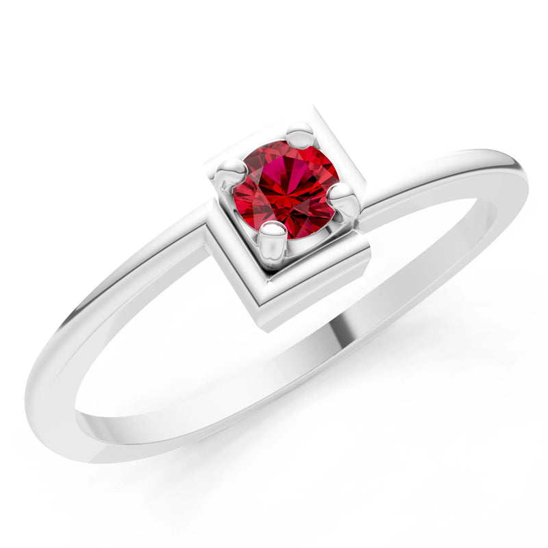 Petite Solitaire Solara Core Ring