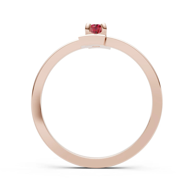 Petite Solitaire Solara Core Ring