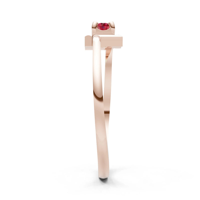 Petite Solitaire Solara Core Ring