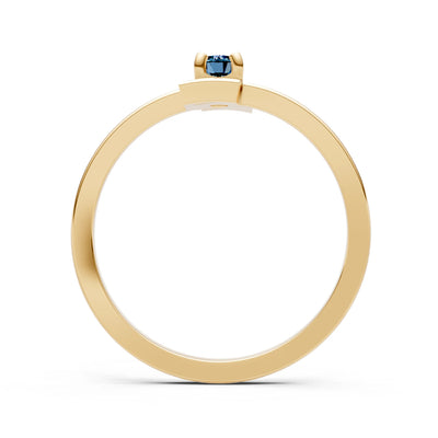 Petite Solitaire Solara Core Ring
