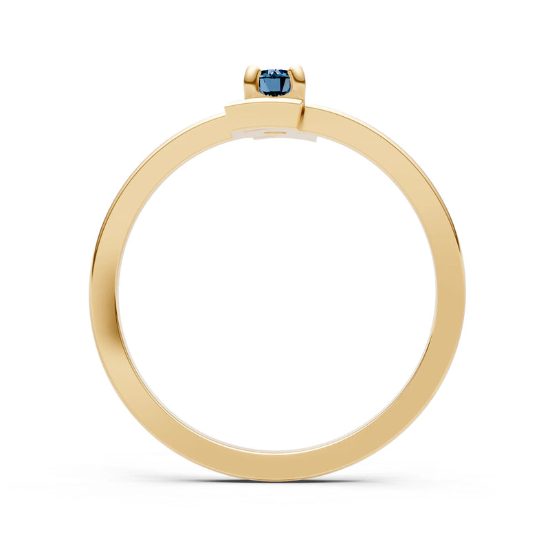 Petite Solitaire Solara Core Ring
