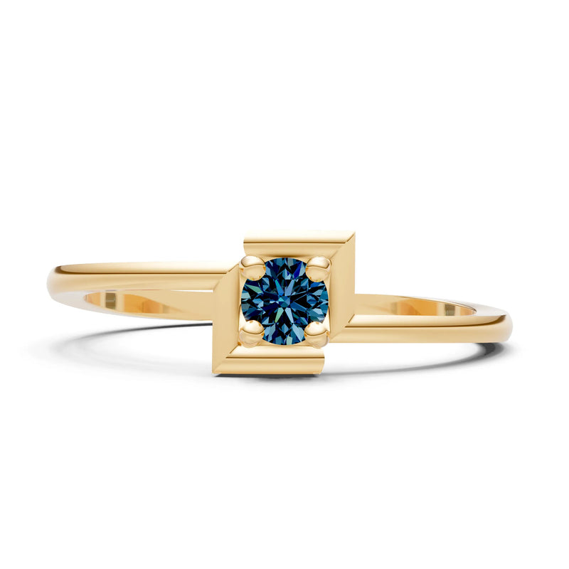 Petite Solitaire Solara Core Ring