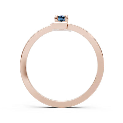 Petite Solitaire Solara Core Ring