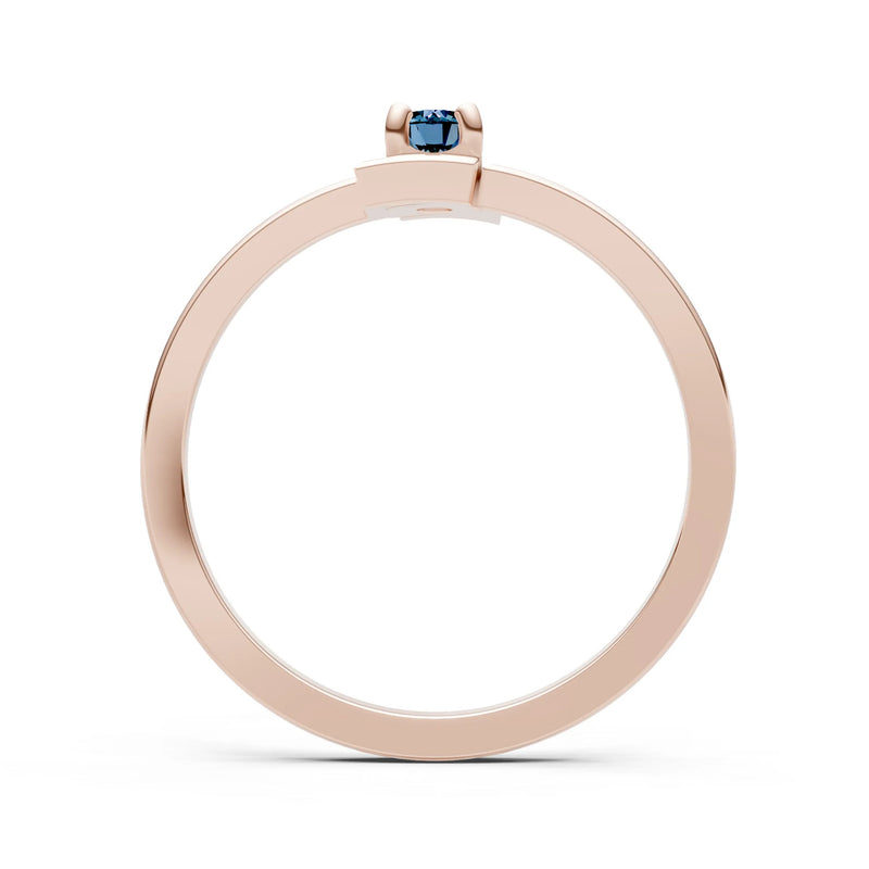 Petite Solitaire Solara Core Ring