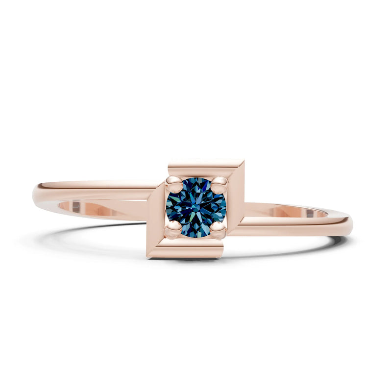 Petite Solitaire Solara Core Ring