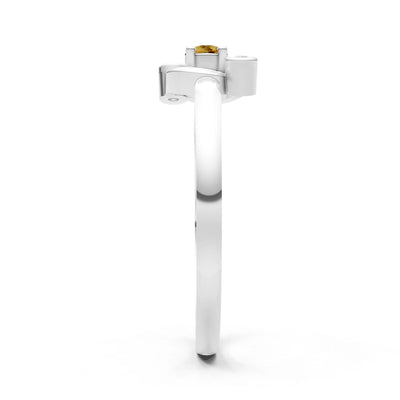 Trinity Harmony Three-Stone Stacking Ring