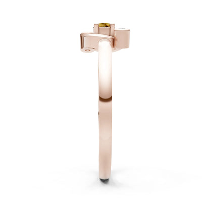 Trinity Harmony Three-Stone Stacking Ring