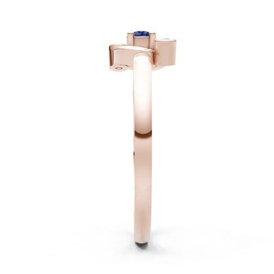 Trinity Harmony Three-Stone Stacking Ring