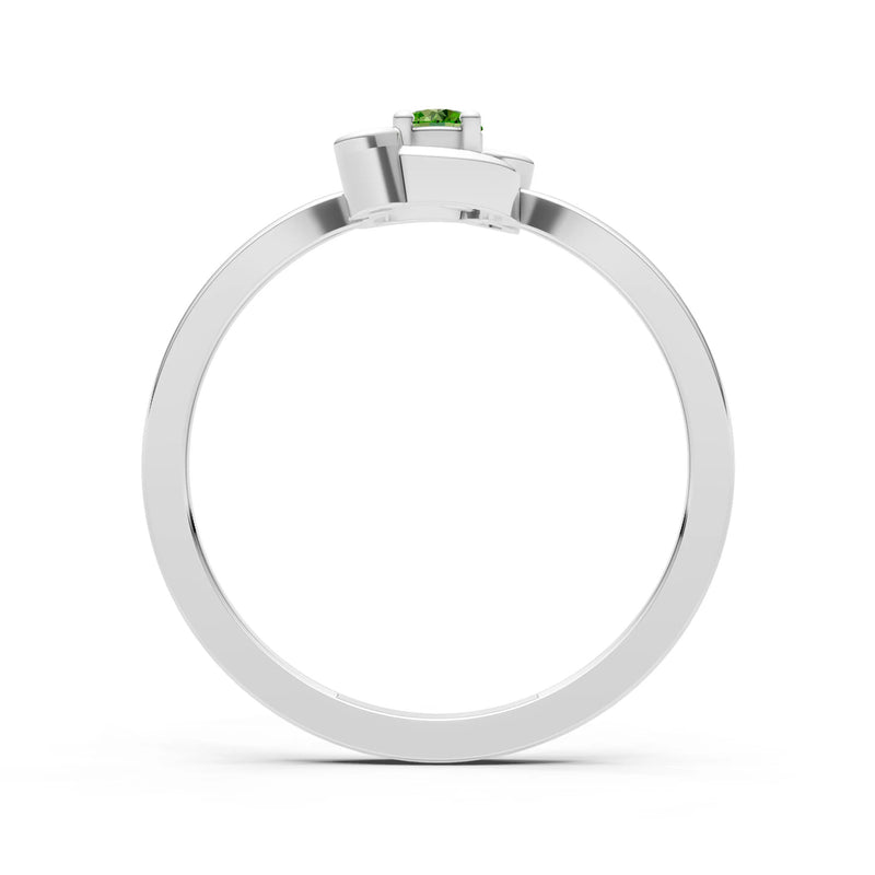 Trinity Harmony Three-Stone Stacking Ring