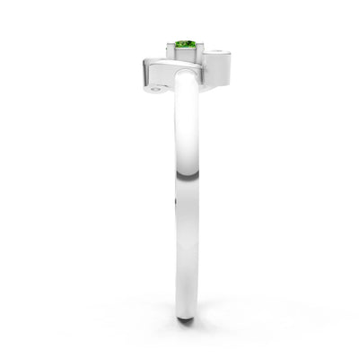 Trinity Harmony Three-Stone Stacking Ring