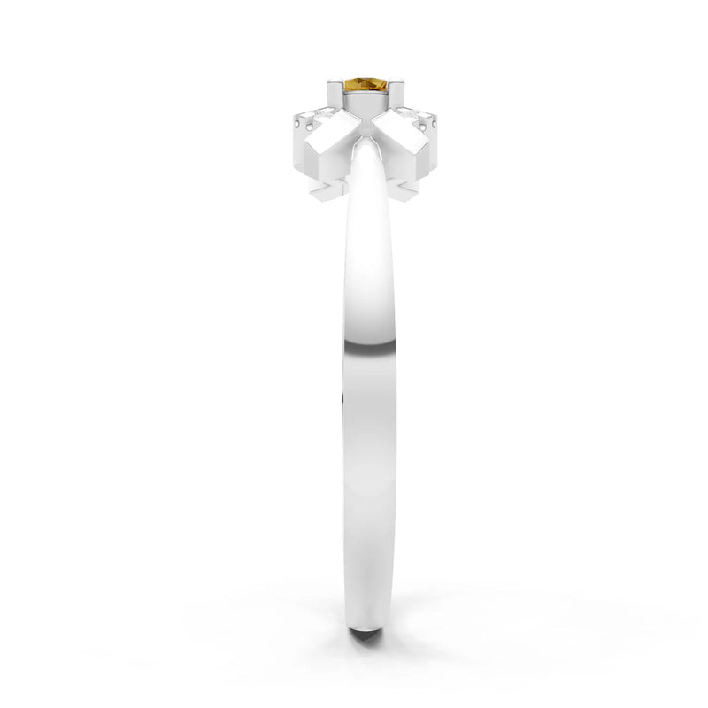 Luna Halo Dainty Cluster Ring