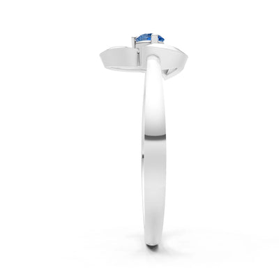 Amora Heart Tiny Solitaire Ring