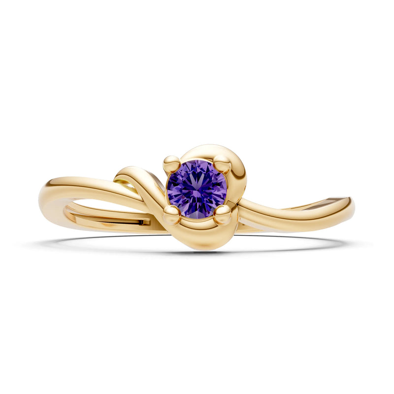 Dainty Minimal Twist Ring