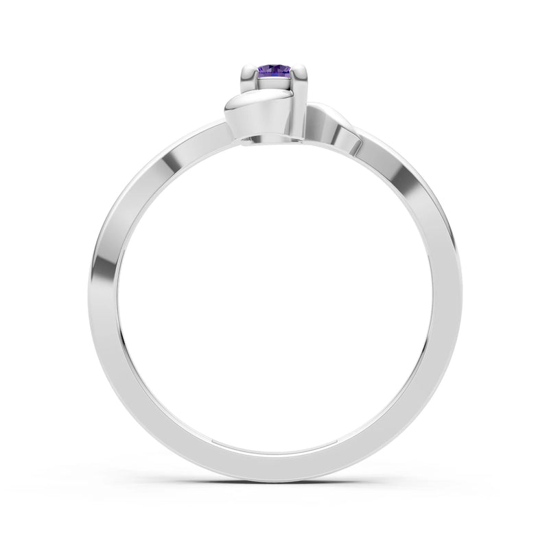 Dainty Minimal Twist Ring