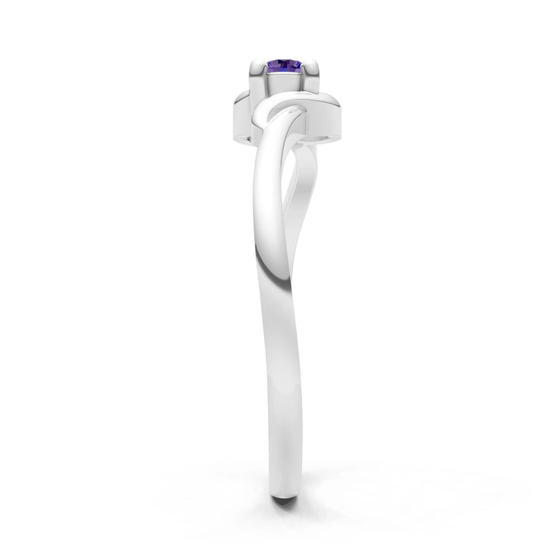 Dainty Minimal Twist Ring