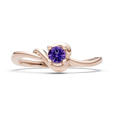 Dainty Minimal Twist Ring