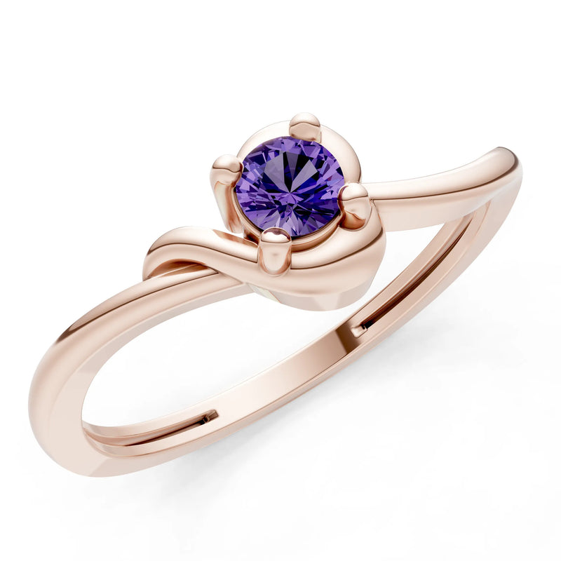Dainty Minimal Twist Ring