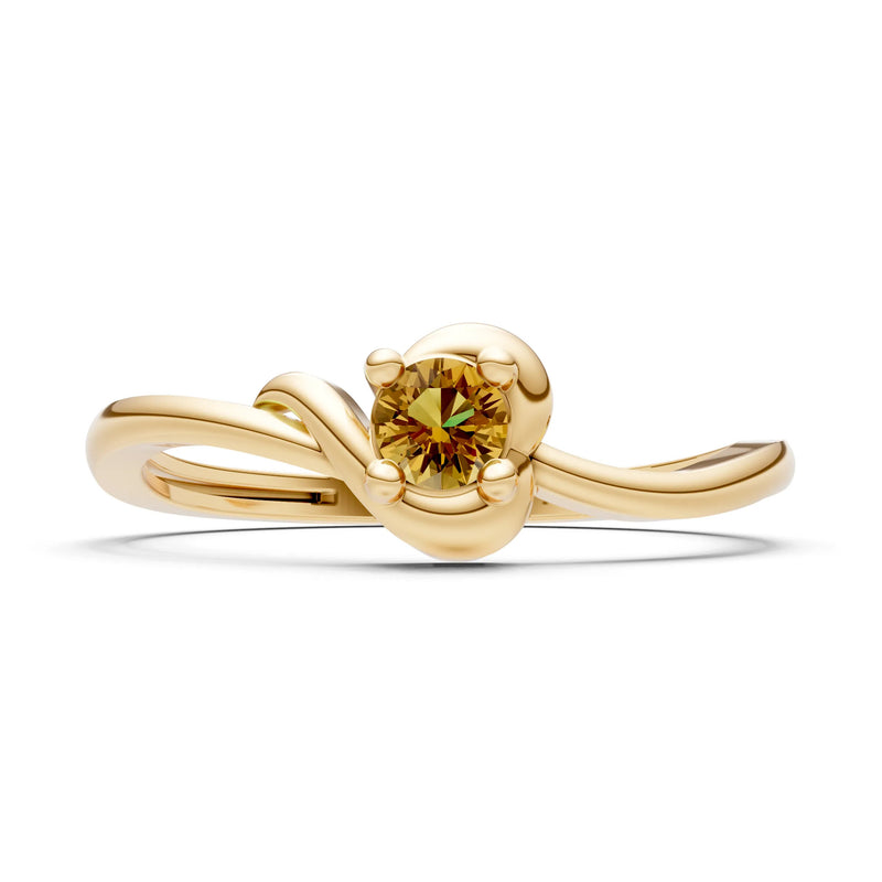 Dainty Minimal Twist Ring