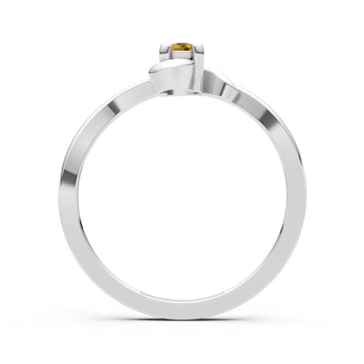 Dainty Minimal Twist Ring