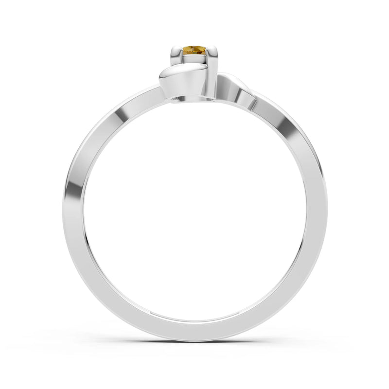 Dainty Minimal Twist Ring