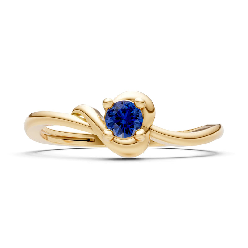 Dainty Minimal Twist Ring