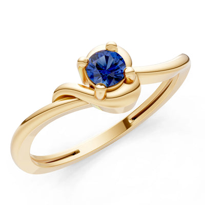 Dainty Minimal Twist Ring