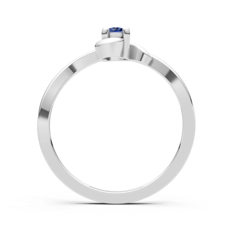 Dainty Minimal Twist Ring