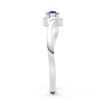Dainty Minimal Twist Ring