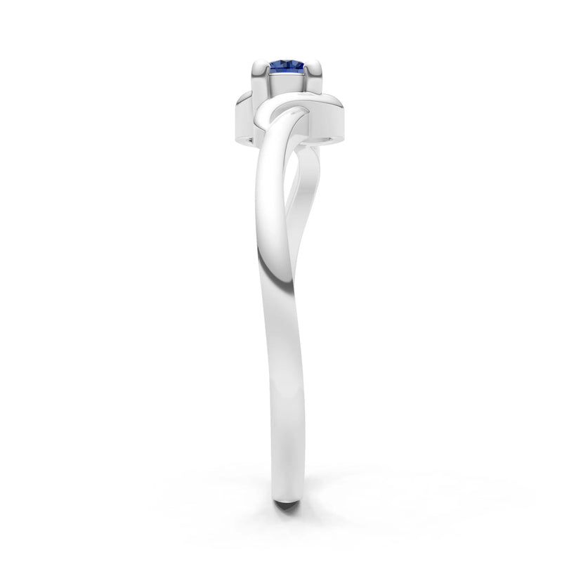 Dainty Minimal Twist Ring