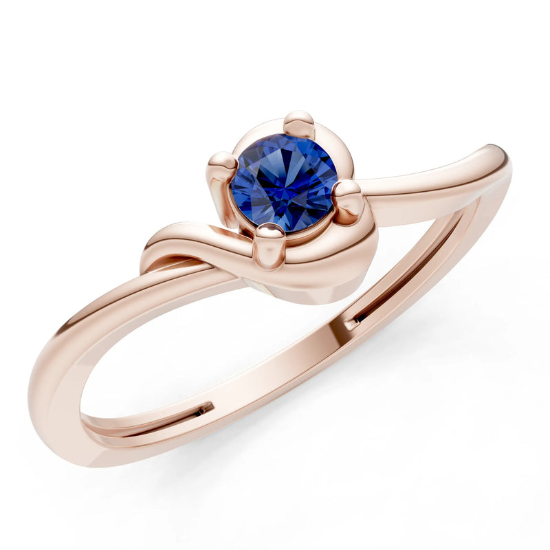 Dainty Minimal Twist Ring