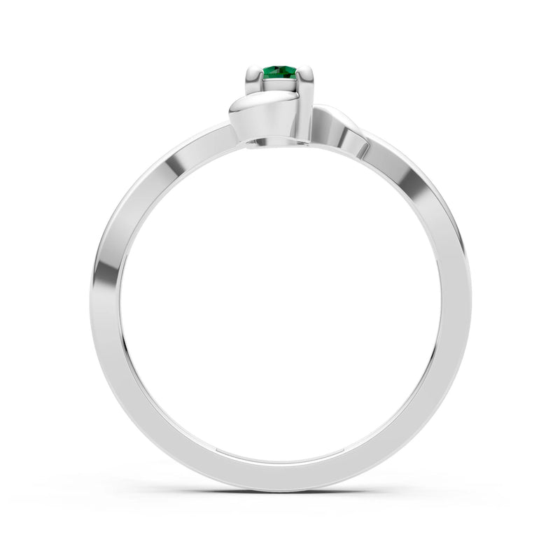 Dainty Minimal Twist Ring