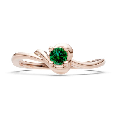Dainty Minimal Twist Ring