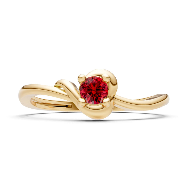 Dainty Minimal Twist Ring