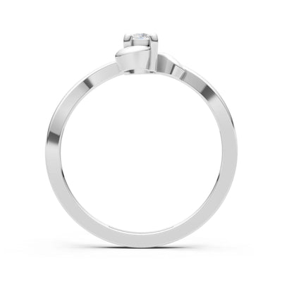Dainty Minimal Twist Ring
