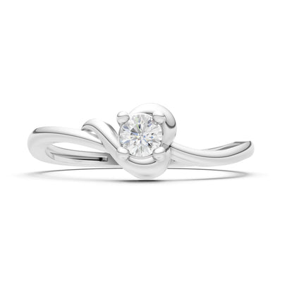 Dainty Minimal Twist Ring