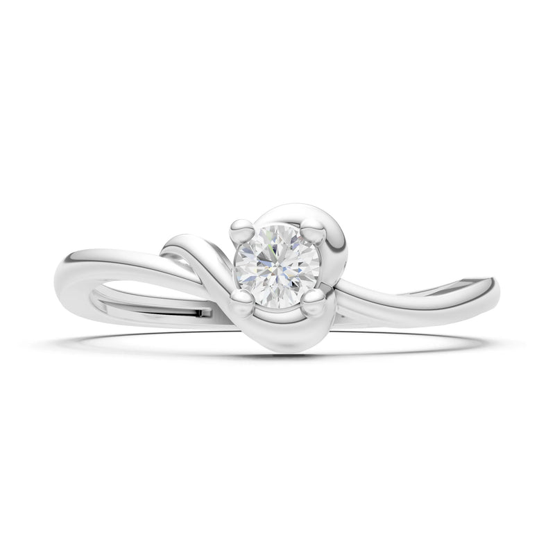 Dainty Minimal Twist Ring