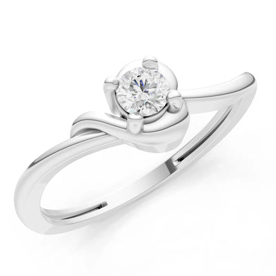 Dainty Minimal Twist Ring