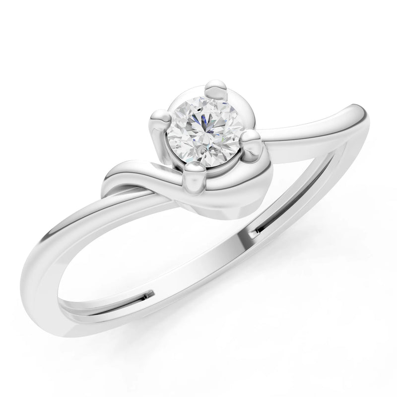 Dainty Minimal Twist Ring