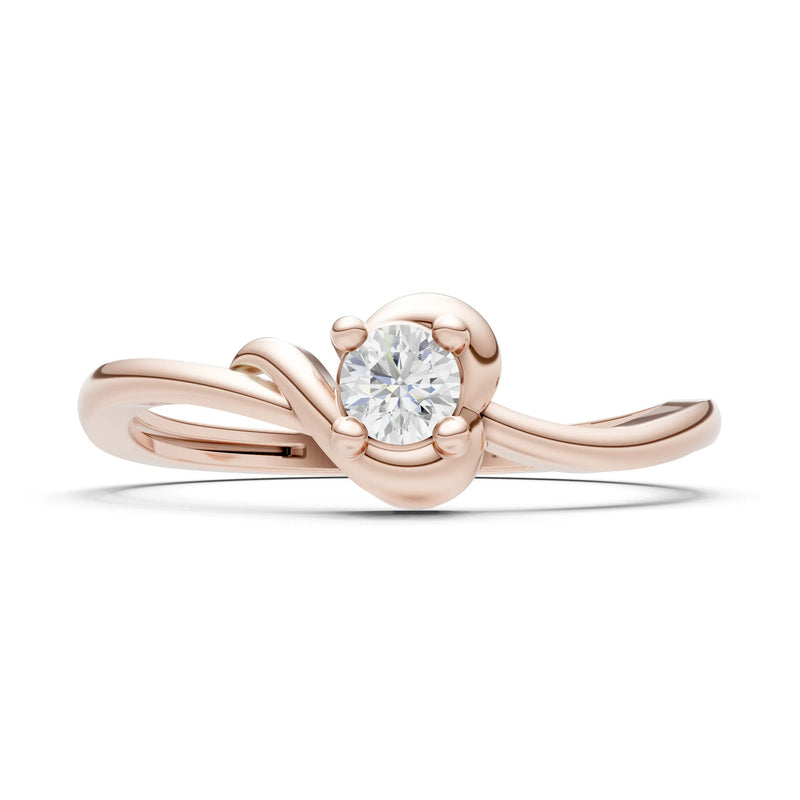 Dainty Minimal Twist Ring