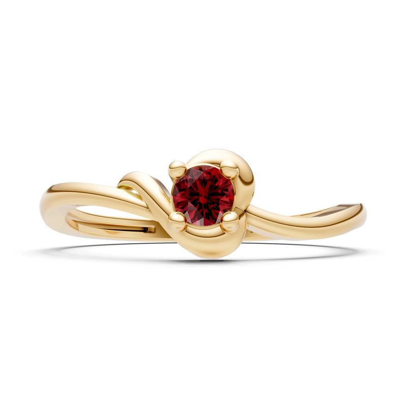Dainty Minimal Twist Ring