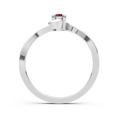 Dainty Minimal Twist Ring