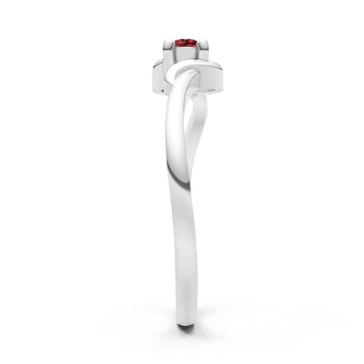 Dainty Minimal Twist Ring