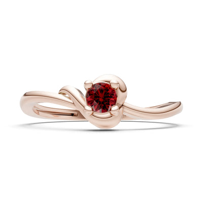 Dainty Minimal Twist Ring