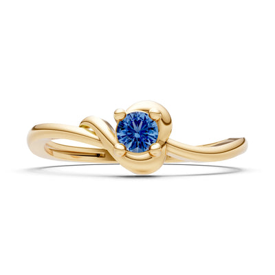 Dainty Minimal Twist Ring