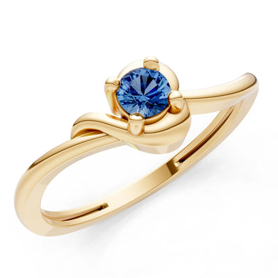 Dainty Minimal Twist Ring