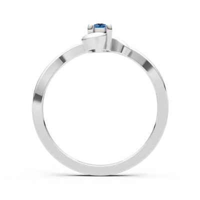 Dainty Minimal Twist Ring