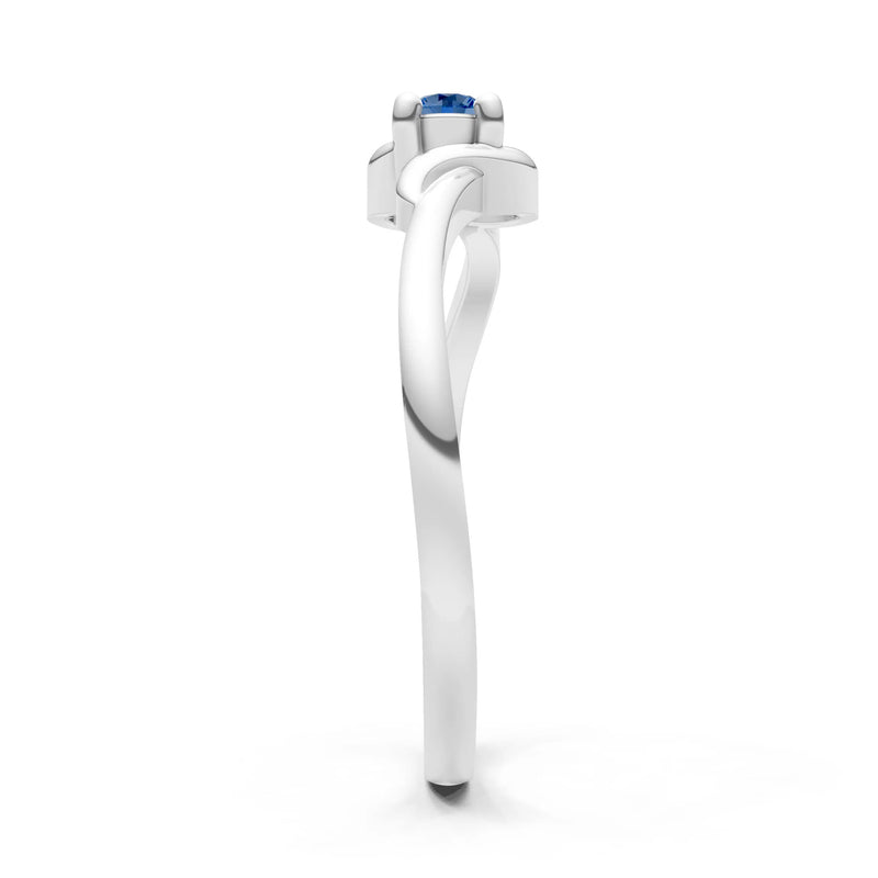 Dainty Minimal Twist Ring