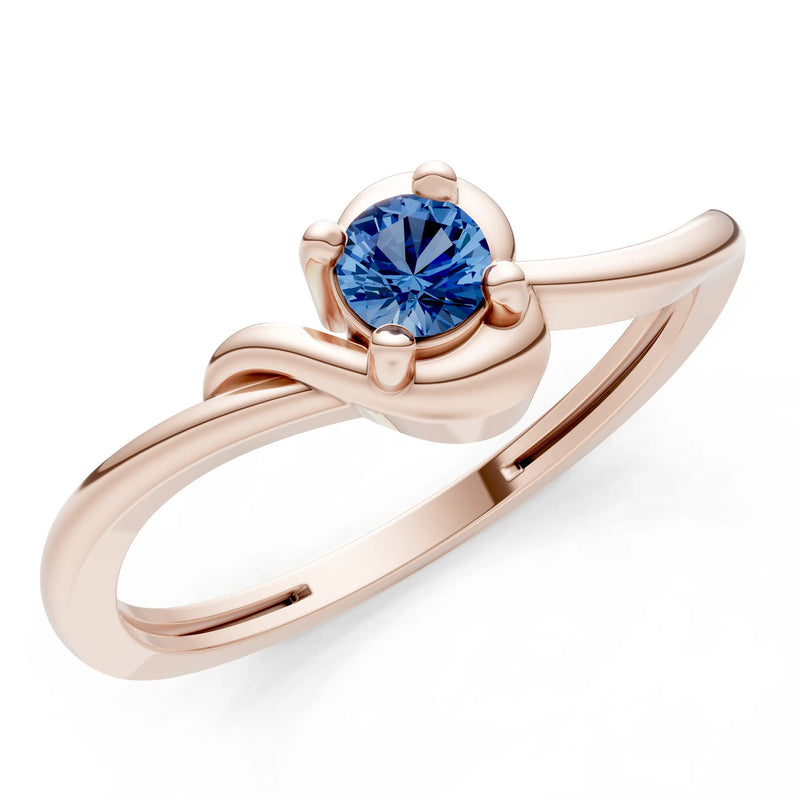Dainty Minimal Twist Ring